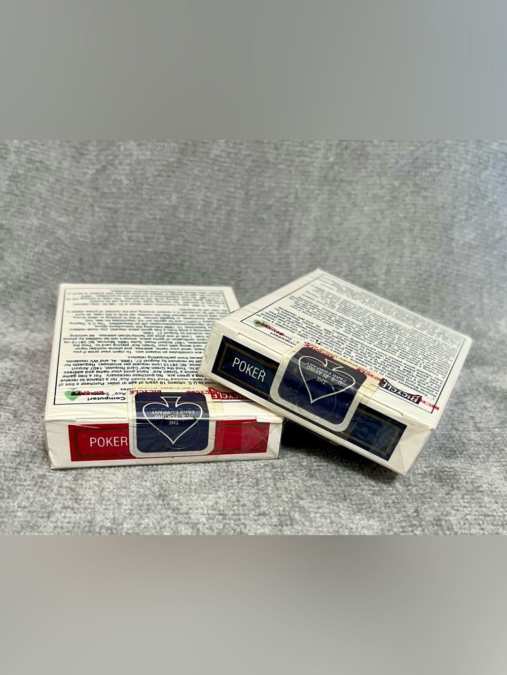 New Vintage Two Bicycle Sealed Rider Back Playing Cards IBM Aptiva Promo - Picture 9 of 11